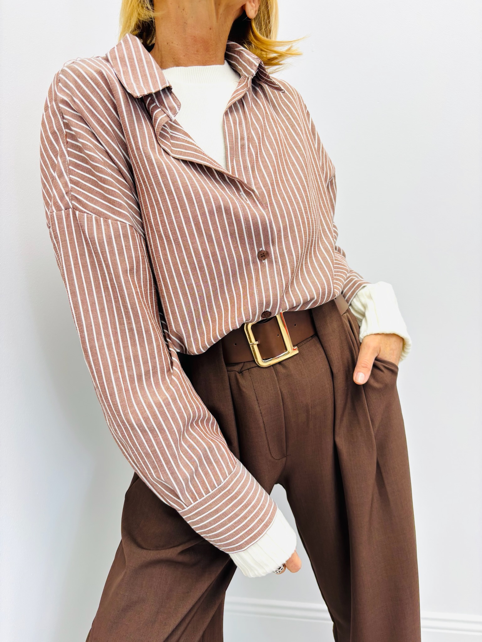 D401C4A0-976E-4527-99EF-9A9B287B4315 Chemise Rayée Fluide – Image 1