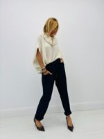 Pull col Tombant en baby alpaga – Coupe oversize cocooning – Image 8