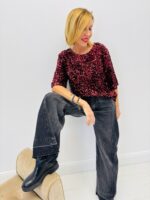 Top Scintillant à Sequins doublé – Élégance festive et allure moderne – Image 7