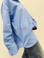 Chemise Coton Brodée sequins – 100 % coton – Image 10