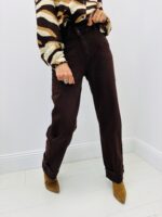 Jean Wide Leg Couleur décalée