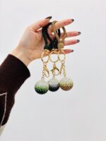 Porte-clés Boule Strass – Accessoire scintillant et chic