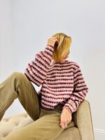 Pull Rayé effet mohair – Style rétro & douceur absolue – Image 5