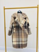 Manteau à Carreaux – Élégance italienne et chaleur douce – Image 2