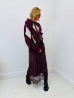 Jupe Viscose dentelle – Élégance satinée – Image 2