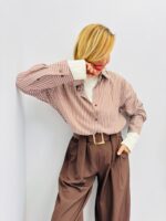 Chemise Rayée Fluide – Image 5