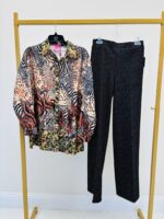 Chemise Imprimée jungle & fleurs – Esprit sauvage et chic LM LULU – Image 2