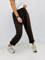 Jogging Fluide en viscose – Confort italien et allure moderne