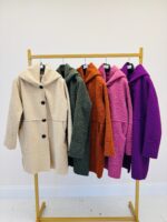 Manteau en Laine bouillie – Chaleur, style et confort italien – Image 3