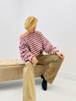 Pull Rayé effet mohair – Style rétro & douceur absolue – Image 2