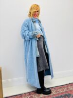 Manteau long effet laine – Fabrication italienne – Image 2