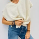 Débardeur en Maille alpaga