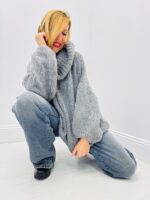 Pull Col Tombant oversize – 🇮🇹 Fabrication italienne