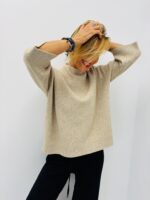 Pull col Montant manches 3/4 – Marque VALENTYNE