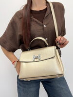 Sac à Main Structuré avec Bandoulière réglable – Image 2