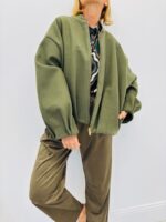 Veste Zippée en laine mélangée – Scarlet Roos – Image 7