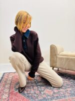 Polo en Maille col denim – Image 3