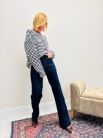 Gilet Rayé à motif cœur – Image 3