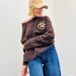 Pull Détail Cœur Brodé