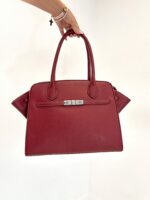 Sac Cabas Structuré avec Fermoir métal – Image 3