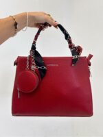 Sac à Main Structuré avec Foulard noué – Image 7