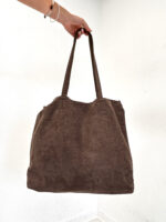 Sac Cabas Réversible en Suédine motif animalier – Image 5