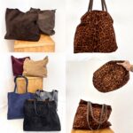 Sac Cabas Réversible en Suédine motif animalier – Image 2