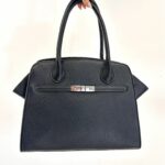 Sac Cabas Structuré avec Fermoir métal