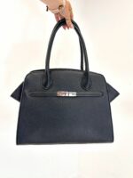 Sac Cabas Structuré avec Fermoir métal