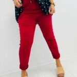 Pantalon Grande Taille à la coupe décontractée du 44 au 50