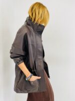 BLOUSON STYLE VESTE EN SIMILI – Image 4